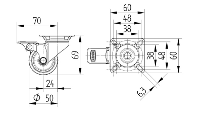 Roata_pivotanta_blocare_roata_TENTE_polipropilena_cauciuc_termoplastic_diametru_50_7475PJO050P40_dimensiuni_ro8